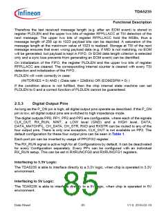 浏览型号TDA5235的Datasheet PDF文件第85页