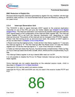 浏览型号TDA5235的Datasheet PDF文件第86页