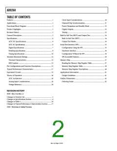 浏览型号AD9268的Datasheet PDF文件第2页