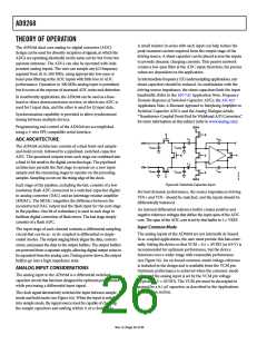浏览型号AD9268的Datasheet PDF文件第26页