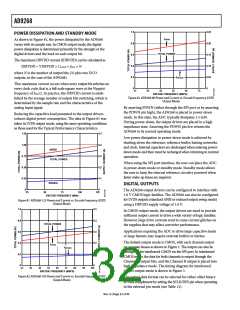 浏览型号AD9268的Datasheet PDF文件第32页