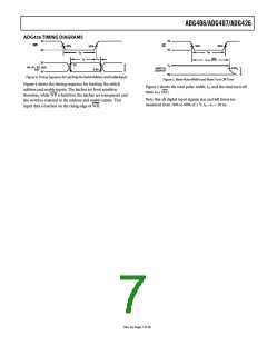 浏览型号ADG406BPZ的Datasheet PDF文件第7页