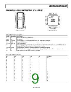 浏览型号ADG406BPZ的Datasheet PDF文件第9页