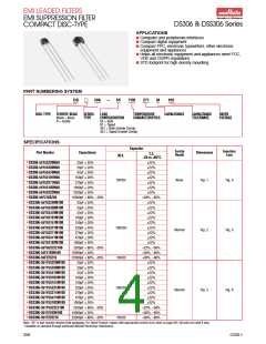 浏览型号DS306-55Y5S222M50的Datasheet PDF文件第4页