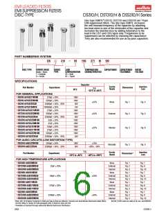 浏览型号DS306-55Y5S222M50的Datasheet PDF文件第6页