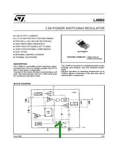 浏览型号E-L4960的Datasheet PDF文件第1页