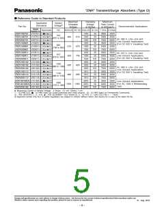 浏览型号ERZ-V10D271的Datasheet PDF文件第5页