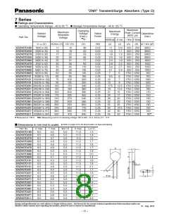 浏览型号ERZ-V10D271的Datasheet PDF文件第8页