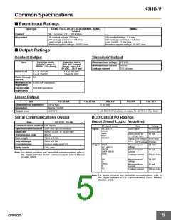 浏览型号K34-C1的Datasheet PDF文件第5页