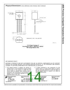 浏览型号LM35的Datasheet PDF文件第14页