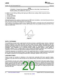 浏览型号LM3886T/NOPB的Datasheet PDF文件第20页