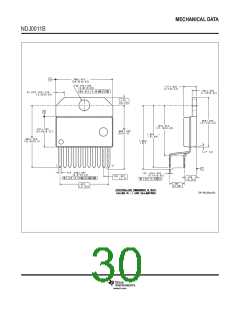 浏览型号LM3886T/NOPB的Datasheet PDF文件第30页