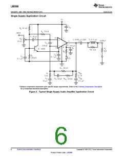 浏览型号LM3886T/NOPB的Datasheet PDF文件第6页