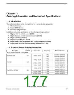 浏览型号MC68HC11E1CFNE2的Datasheet PDF文件第177页