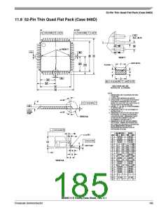 浏览型号MC68HC11E1CFNE2的Datasheet PDF文件第185页