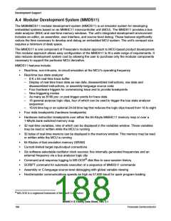 浏览型号MC68HC11E1CFNE2的Datasheet PDF文件第188页