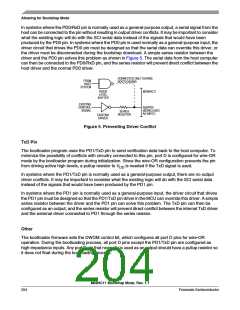 浏览型号MC68HC11E1CFNE2的Datasheet PDF文件第204页