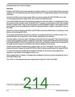 浏览型号MC68HC11E1CFNE2的Datasheet PDF文件第214页
