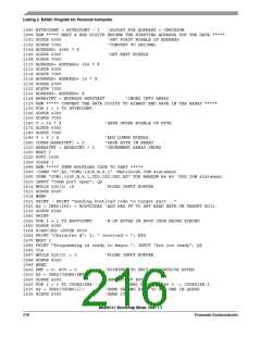 浏览型号MC68HC11E1CFNE2的Datasheet PDF文件第216页