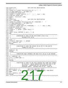 浏览型号MC68HC11E1CFNE2的Datasheet PDF文件第217页