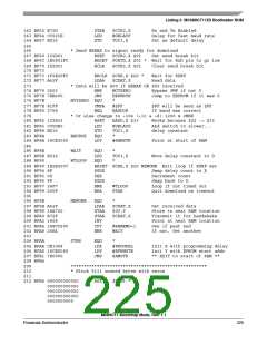 浏览型号MC68HC11E1CFNE2的Datasheet PDF文件第225页