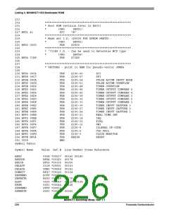 浏览型号MC68HC11E1CFNE2的Datasheet PDF文件第226页