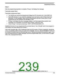 浏览型号MC68HC11E1CFNE2的Datasheet PDF文件第239页