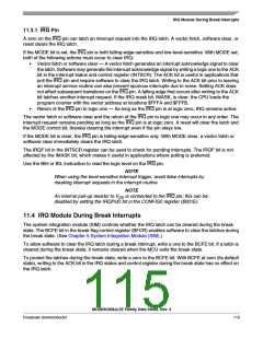 浏览型号MC908JL3ECPE的Datasheet PDF文件第115页