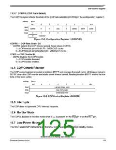 浏览型号MC908JL3ECPE的Datasheet PDF文件第125页