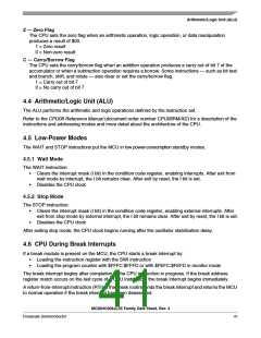 浏览型号MC908JL3ECPE的Datasheet PDF文件第41页