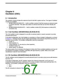 浏览型号MC908JL3ECPE的Datasheet PDF文件第67页