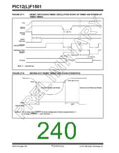 浏览型号PIC12F1501-I-MC的Datasheet PDF文件第240页