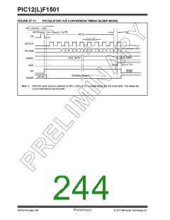 浏览型号PIC12F1501-I-MC的Datasheet PDF文件第244页