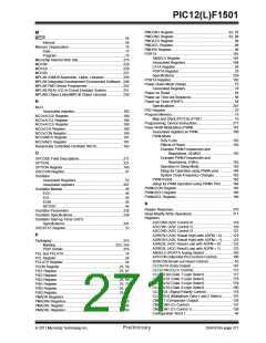 浏览型号PIC12F1501-I-MC的Datasheet PDF文件第271页
