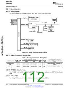浏览型号RM46L450PGET的Datasheet PDF文件第112页