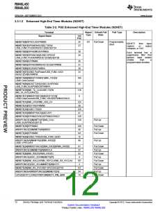 浏览型号RM46L450PGET的Datasheet PDF文件第12页