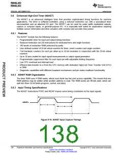 浏览型号RM46L450PGET的Datasheet PDF文件第138页
