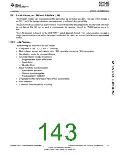 浏览型号RM46L450PGET的Datasheet PDF文件第143页