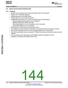 浏览型号RM46L450PGET的Datasheet PDF文件第144页