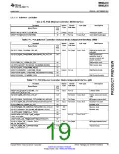 浏览型号RM46L450PGET的Datasheet PDF文件第19页