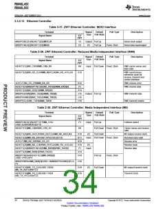 浏览型号RM46L450PGET的Datasheet PDF文件第34页
