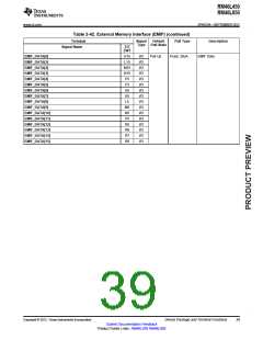 浏览型号RM46L450PGET的Datasheet PDF文件第39页