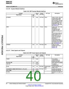浏览型号RM46L450PGET的Datasheet PDF文件第40页