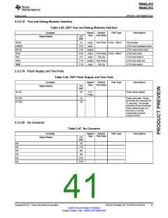浏览型号RM46L450PGET的Datasheet PDF文件第41页