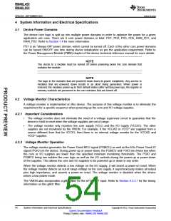 浏览型号RM46L450PGET的Datasheet PDF文件第54页