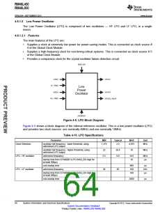 浏览型号RM46L450PGET的Datasheet PDF文件第64页