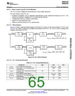 浏览型号RM46L450PGET的Datasheet PDF文件第65页