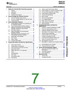 浏览型号RM46L450PGET的Datasheet PDF文件第7页