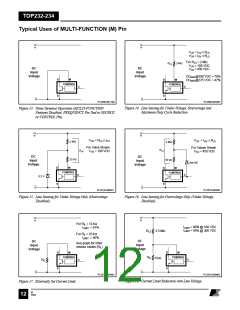 浏览型号TOP233PN的Datasheet PDF文件第12页