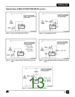 浏览型号TOP233PN的Datasheet PDF文件第13页